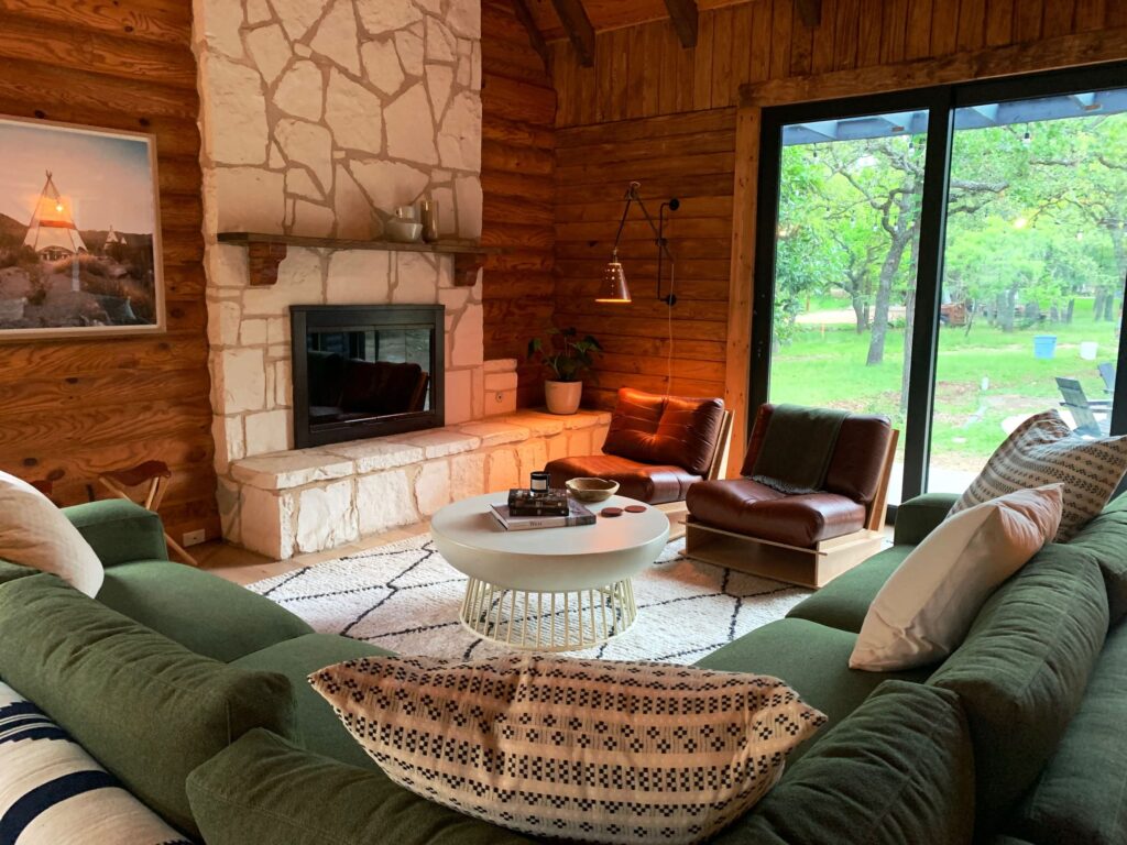 Fredericksburg Log Cabin